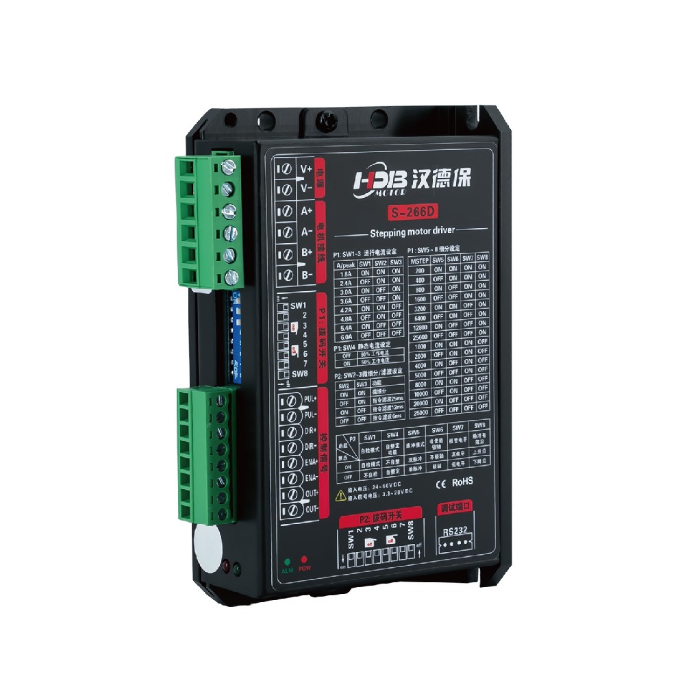 Драйвер двухфазного шагового двигателя S-266D