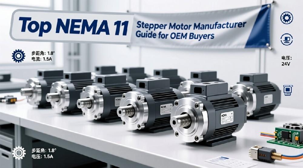 Руководство по топовым производителям шаговых двигателей NEMA 11 для OEM-покупателей